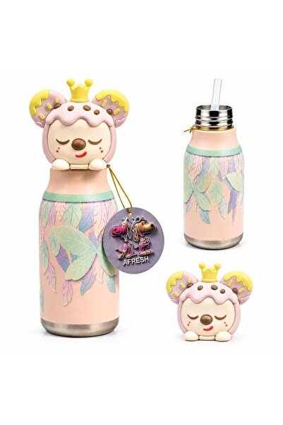 Generic Twisoo Kids Water Bottle 450ml, Stainless Steel Insulated Bottle, 12–...