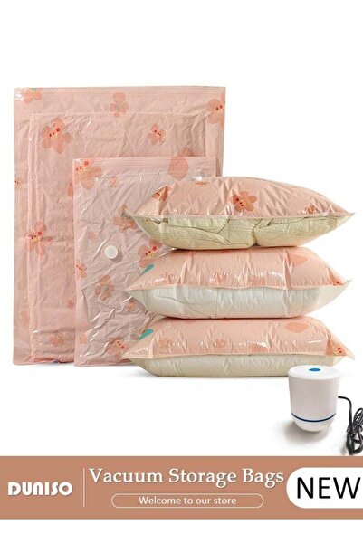 Generic 3PCS Vacuum Storage Bags,Vacuum Sealer Storage Bags with Electric Pum...