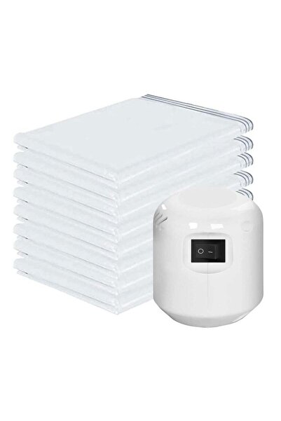 Generic Premium Vacuum Storage Bags with Electric Pump, 6 Pack (2 Jumbo, 2 La...