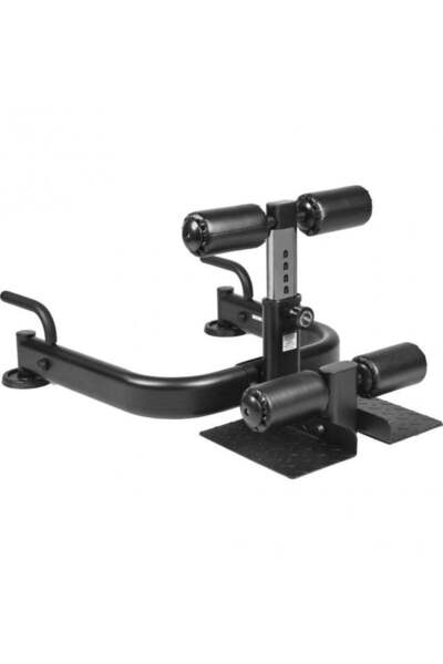 Gorilla Sports Banca pentru genuflexiuni Sissy Squat, profesonional, negru, 8...