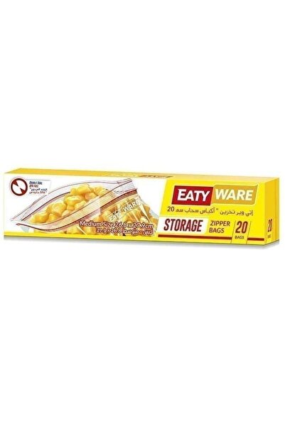 Generic Zipper Storage Bag, M, 20 Pcs, China