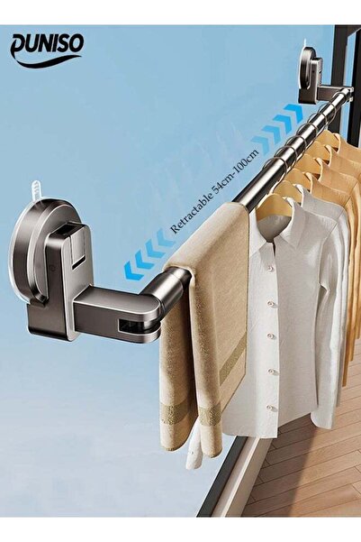 Generic Wall Mounted Clothes Drying Rack,Retractable Laundry Rack,with Reusab...