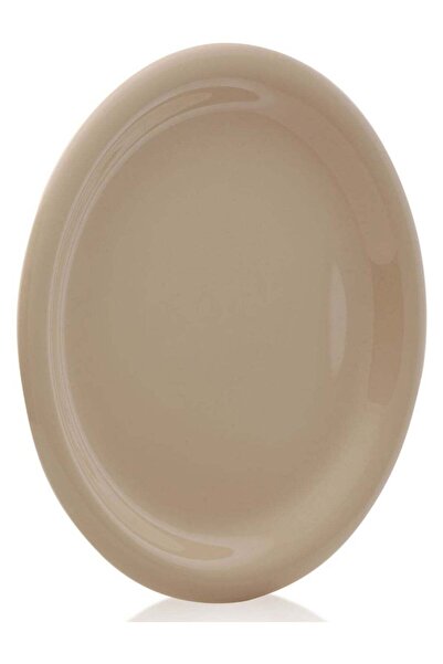 Generic Round Plate Beige 11inch