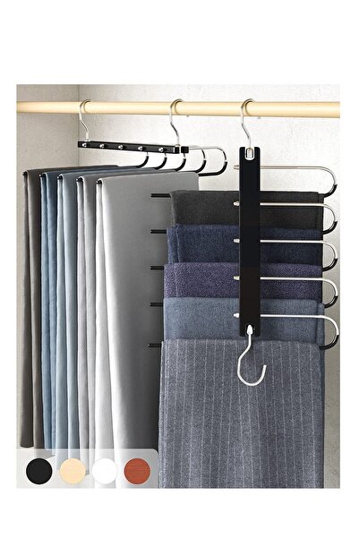 Generic MahMir Magic Pants Hangers Space Saving Closet Hangers 5 Layers 2 Use...