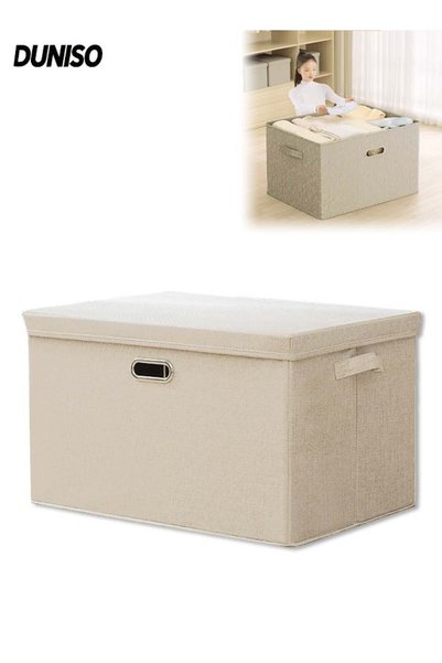 Generic Foldable Closet Storage Organizer with lid,Wardrobe Clothes Organizer...