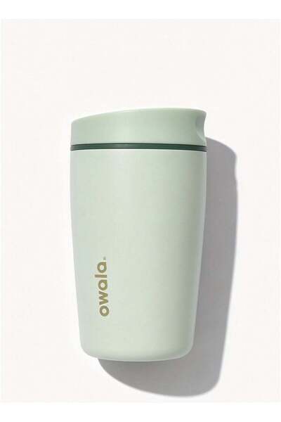 Generic SmoothSip Slider Insulated Stainless Steel Coffee Tumbler, Reusable I...