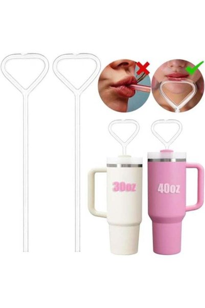Generic Anti-Wrinkle High Borosilicate Clear Glass, Reusable Straws, Fit for ...