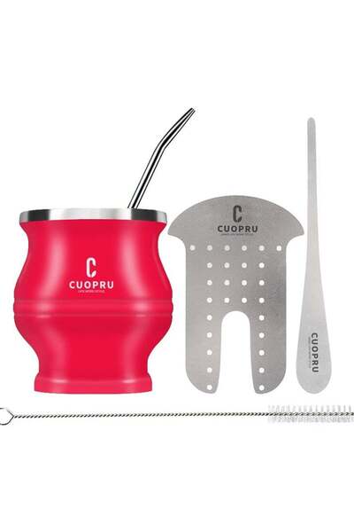 Generic CUOPRU Yerba Mate Cup Set with Bombilla(Straw), Tea Filter