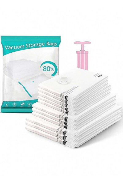 Generic Vacuum Storage Bags 11 Pieces (3 Large, 3 Medium, 5 Small) – Reusable...