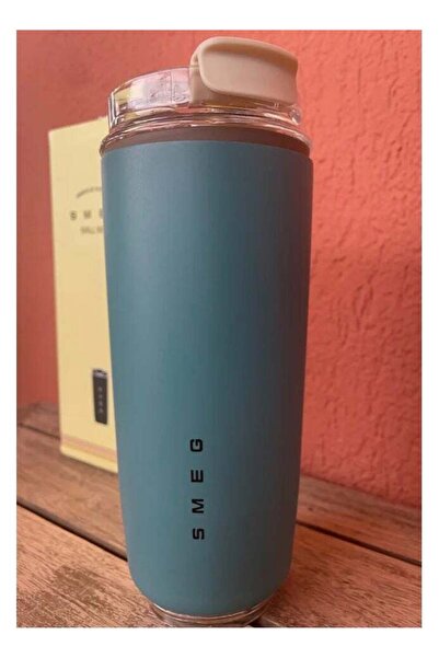Generic Smeg Travel Coffee Mug, 420ml Insulated Beverage Cup With Leakproof L...