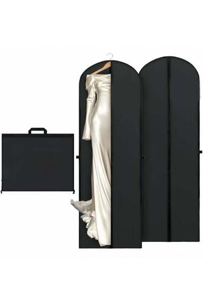 Generic 2 PCS Long Dress Bags for Gowns, Wedding Dress Garment Bag for Dresse...