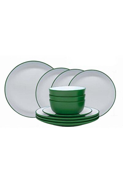 Generic 12-Piece Stoneware Dinner Set includes 4 x 10.5" Dinner Plate , 4 x 8...