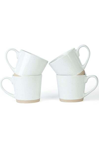 Generic famiware Coffee Mug Set for 4, Bright White