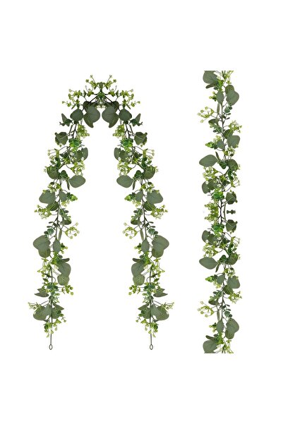 Generic Brand 2 bucăți Ghirlandă artificială de plante 1,8m, Ghirlandă artifi...
