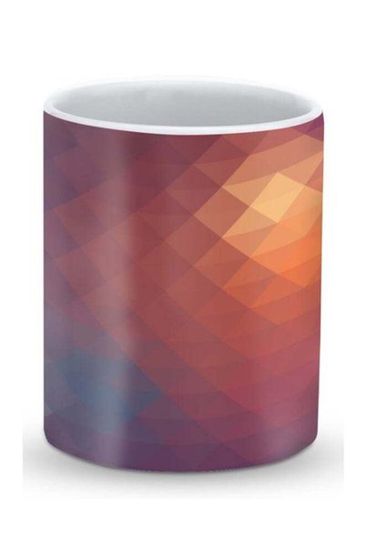 Generic Premium Copper Prism Designer Mug Multicolour