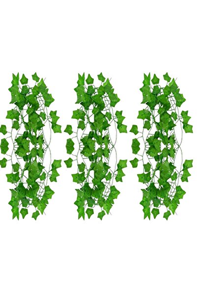 Generic Brand Ghirlandă artificială de iederă, Set de 3 ghirlande de 210 cm, ...