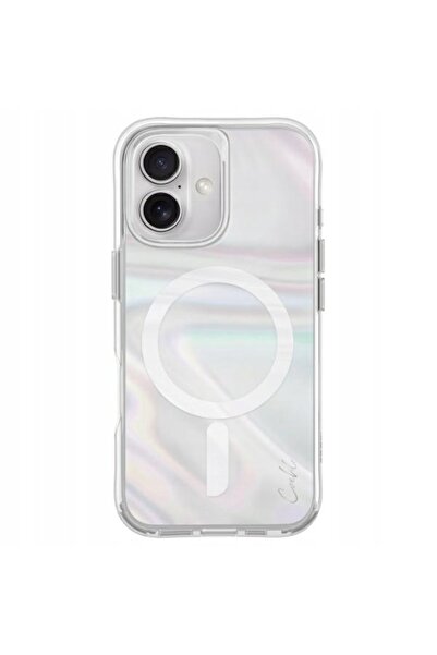 uniq Husă Coehl Savon iPhone 16 6.1 " cu încărcare magnetică, prismă cu bule "