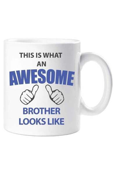 Generic Limited This Is What An Awesome Brother Looks Like Mug Present Gift Cup