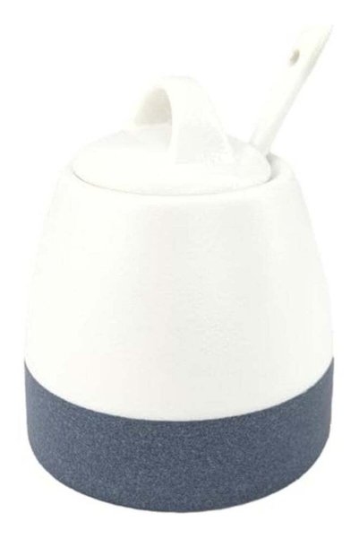 Generic Sugar Bowl with Lid and Spoon, Sugar Jar, Sugar Container with Spoon,...