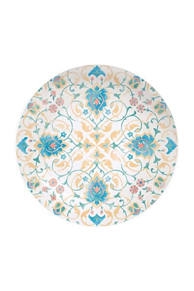 Generic Tramontina Hayat 21cm Ramadan Themed Decorated Porcelain Soup Plate
