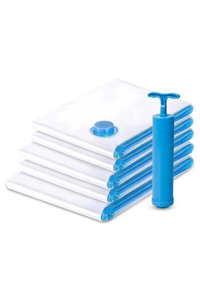 Generic Duravel Vacuum Zipper Storage Bags with Airtight Valve and Hand Pump,...