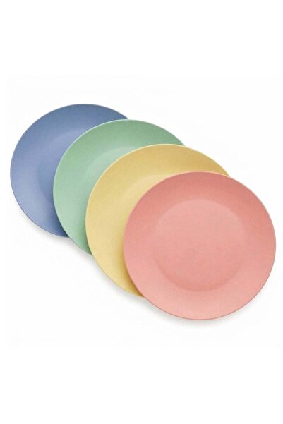 Generic TarHong 10 Inch Polypropylene Dinner Plates Set of 4, Shatter-Resista...