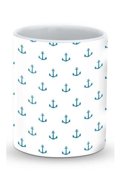 Generic Premium Anchor Designer Mug Blue/White