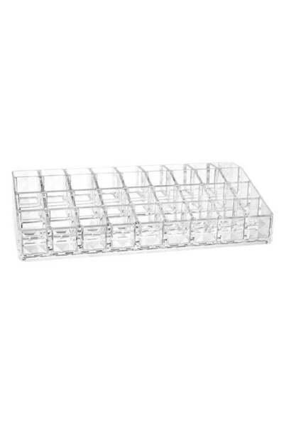 Generic 36-Rack Lipstick Organizer Clear Medium