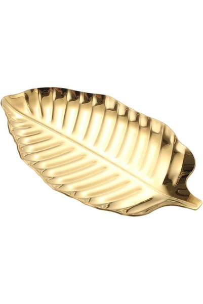 Generic Spoon Rest for Stove Top, Dessert Plate, Large Stainless Steel Gold S...