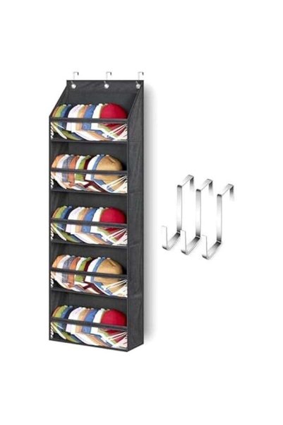 Generic Over Door Hat Racks for Baseball Caps, Clear Deep Pockets Hat Organiz...