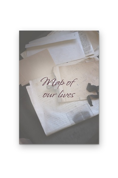 OEM Decorative Poster Map of Our Lives, Minimalist Design, Premium Cardboard ...