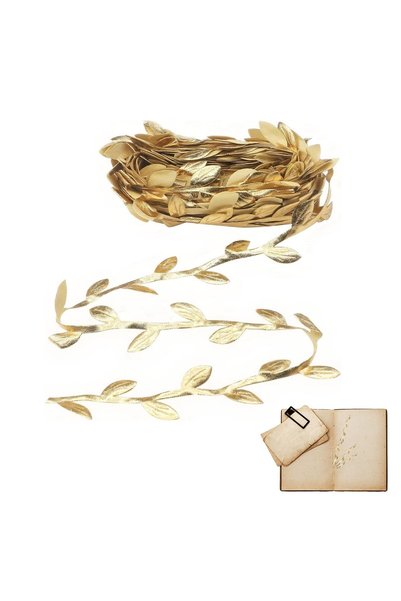 Generic Brand 10m Golden Vine Artificial Leaf Garland