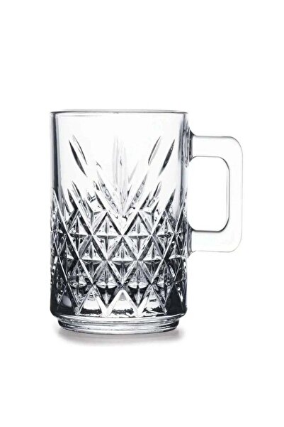 Generic 2 Pieces Timeless Glass Mug Set 315 Ml Clear