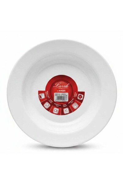 Generic 9 Inch Opalware Soup Plate Plain White