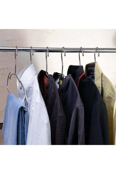 Generic Royalford 6-Piece Metal Clothes Hanger Set | 40 x 20 cm | 360 Rotatin...