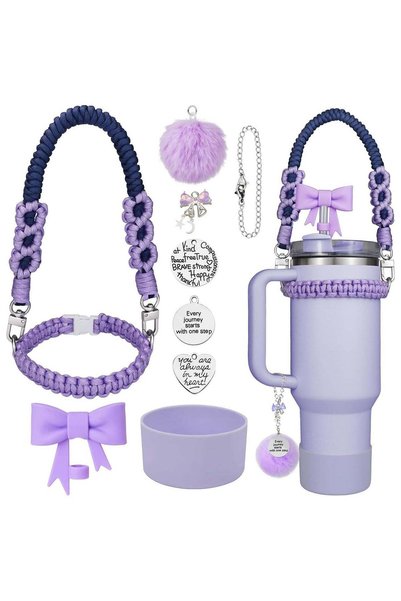 Generic 9PCS Water Bottle Accessories Set for 30oz & 40oz Stanley Cup Tumbler...