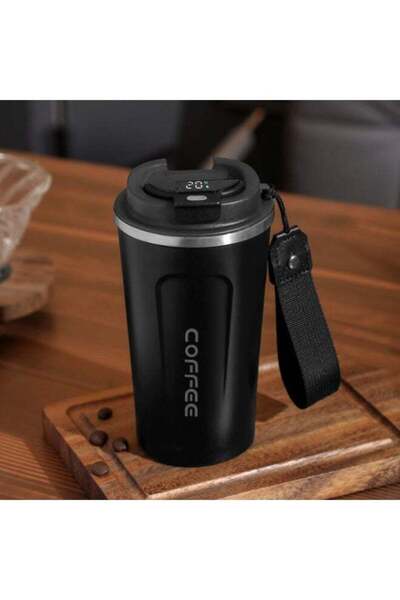 Generic Intelligent Digital Display 510ml 304 Stainless Steel Coffee Cup Ther...