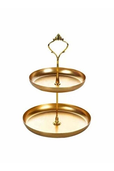 Generic 2 Tier Unique Luxury Cake Stand Afternoon Tea Wedding Plates Party Ta...