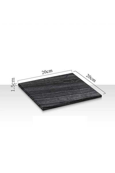 Generic Natural Marble Tray Bathroom Ancient Wood Grain Marble Rectangular Va...