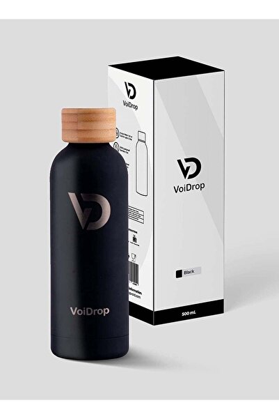 Generic Thermal Bottle 500ML Bamboo cap bottle Vacuum Insulated Water Bottle ...