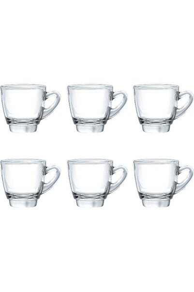 Generic Ocean Kenya Espresso Cup, Set Of 6, Clear, 65ml