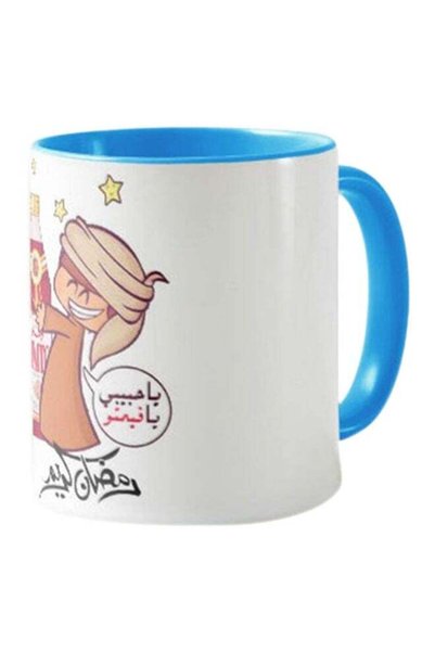 Generic Ramadan Vimto Love Mug White/Blue