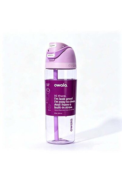 Generic Owala FreeSip Clear Tritan Plastic Water Bottle with Straw, BPA-Free ...