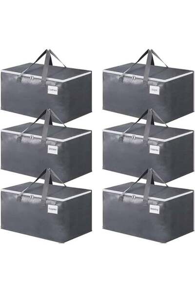 Generic Collapsible Moving Bags - Heavy Duty Extra Large Moving Bags with Zip...