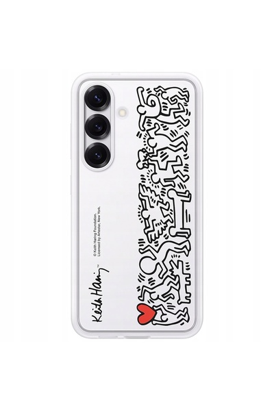 Samsung Husă Flipsuit pentru Galaxy S25 albă