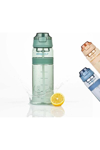Generic Pinnacle Quench Hydration Bottle (850ML, Green) - Motivational Water ...
