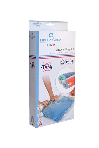 Generic Airzip Roll Up Vacuum Storage Bag, Airtight Travel Storage Bag, Compr...