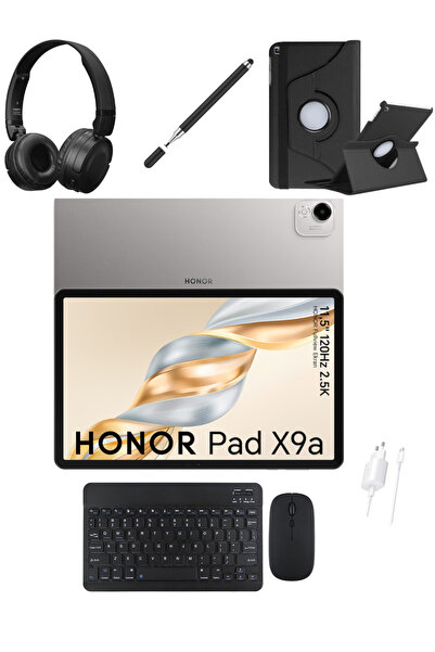 HONOR Pad X9A 8gb 256GB Wi-Fi 11.5 Inç IPS Uzay Gri Tablet -Uzay Grisi +KILIF...