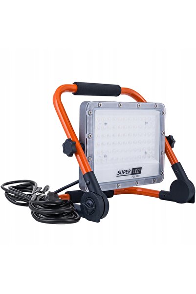 SUPERLED Lampă LED tip halogen pentru construcții 100W 11000lm, cu suport, ca...