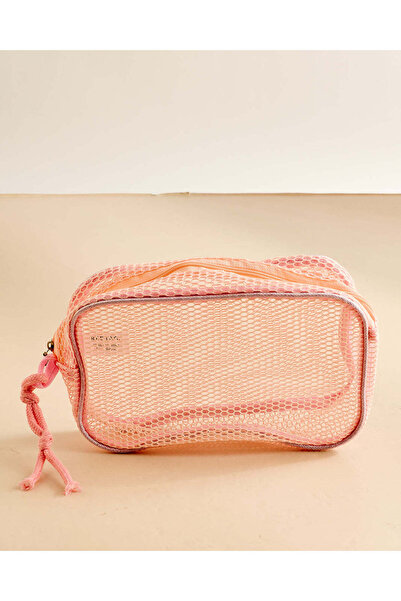 REDTAG Women Pink Cosmetic Pouch Bag